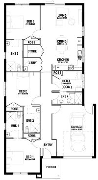 Sparrow Hawke floor plan