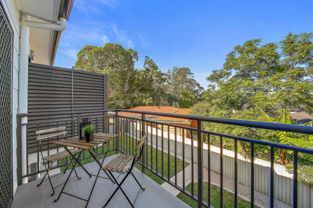 Rydalmere balcony